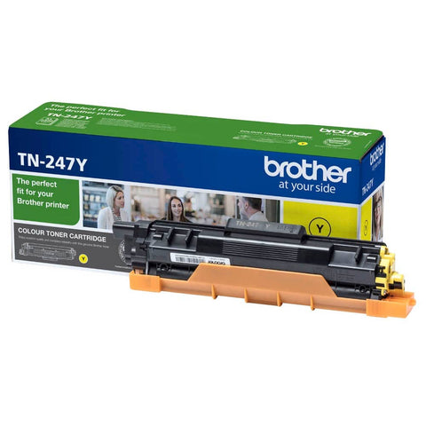 1x Originaler Toner Brother TN-247Y Gelb Gelb freeshipping - Eurotone