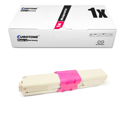 1x Alternativer Toner für OKI 44973534 Magenta