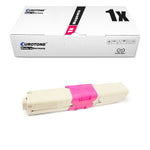 1x Alternativer Toner für OKI 46508710 Magenta