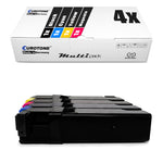 4x Alternative Toner für Xerox 106R01477 106R01478 106R01479 106R01480 : Cyan + Magenta + Gelb + Schwarz