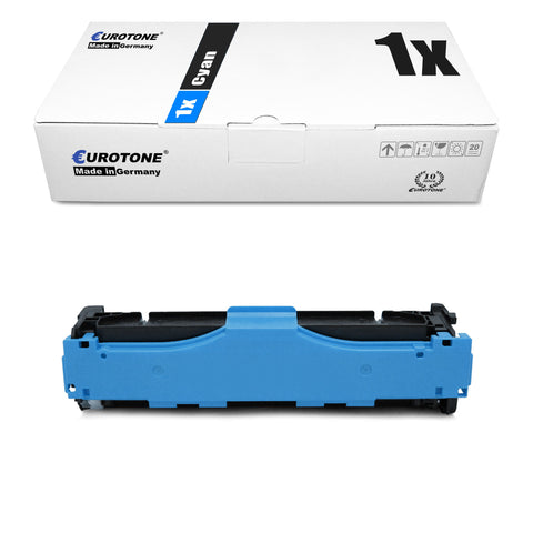 1x Alternativer Toner für HP CC531A 304A Cyan