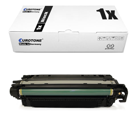 1x Alternativer Toner XXL für HP CE250X 504X Schwarz