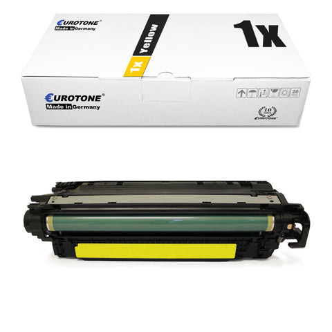 1x Alternativer Toner für HP CF332A 654A Gelb