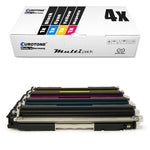 4x Alternative Toner für HP CF350A-53A 130A: Schwarz + CF351A Cyan + CF353A Magenta + CF352A Gelb