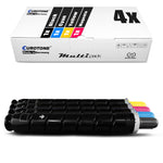 4x Alternative Toner für Canon C-EXV34: C-EXV34BK 3782B002 Schwarz + C-EXV34C 3783B002 Cyan + C-EXV34M 3784B002 Magenta + C-EXV34Y 3785B002 Gelb