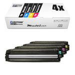 4x Alternative Toner für Samsung CLT-506L: CLT-K506L Schwarz + CLT-C506L Cyan + CLT-M506L Magenta + CLT-Y506L Gelb