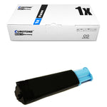 1x Alternativer Toner für Epson C13S050318 Blau Cyan