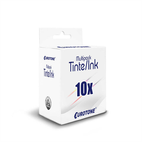 10x Alternative Tintenpatronen für Lexmark 150XL: 4x K 14N1614E Schwarz + 2x C 14N1615E Cyan + 2x M 14N1616E Magenta + 2x Y 14N1618E Gelb