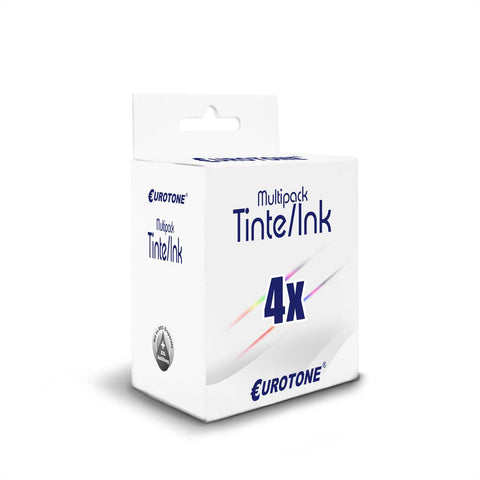 4x Alternative Tintenpatrone für Epson C13T05H14010 C13T05H24010 C13T05H34010 C13T05H44010 T405XL: Schwarz + Cyan + Magenta +Gelb