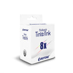 8x Alternative Tintenpatronen für HP 907XL 903XL: 2x T6M19A Schwarz + 2x T6M03A Cyan + 2x T6M07A Magenta + 2x T6M11A Gelb