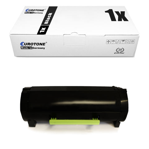 1x Alternativer Toner für Lexmark 0060F2H00 Schwarz