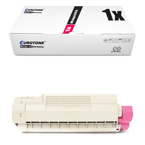 1x Alternativer Toner für OKI 43324422 Magenta