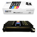 4x Alternative Toner für HP C9700A-03A 121A: Schwarz + C9701A Cyan + C9703A Magenta + C9702A Gelb