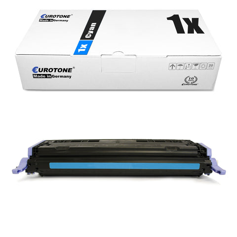 1x Alternativer Toner für HP Q6001A 124A Cyan