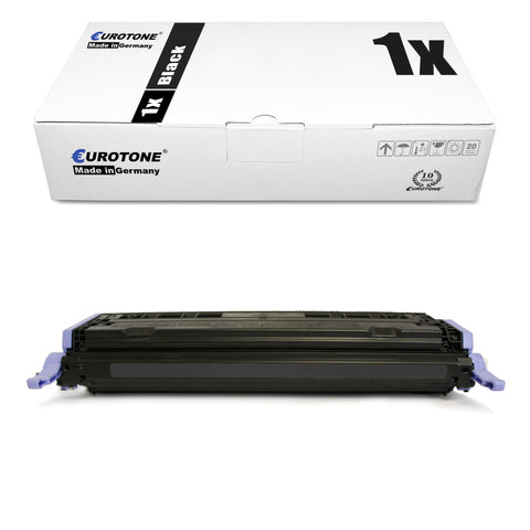 1x Alternativer Toner für HP Q6000A 124A Schwarz