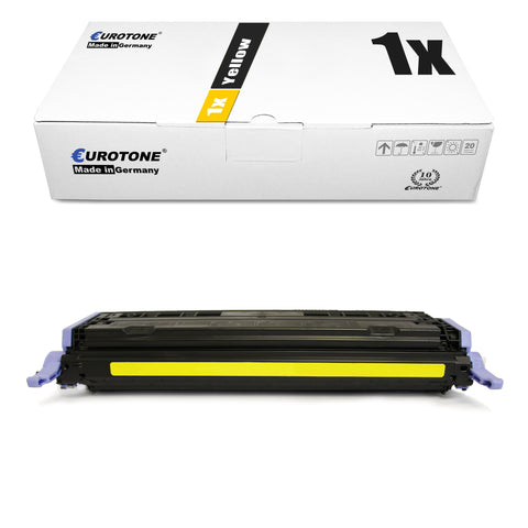 1x Alternativer Toner für HP Q6002A 124A Gelb