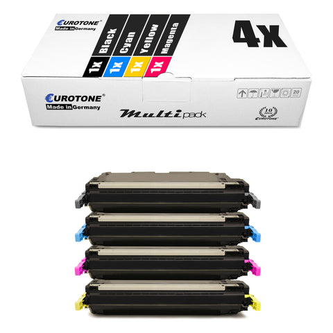 4x Alternative Toner für Canon 711BK+717: 1660B002 Schwarz + 717C 2577B002 Cyan + 717M 2576B002 Magenta + 717Y 2575B002 Gelb