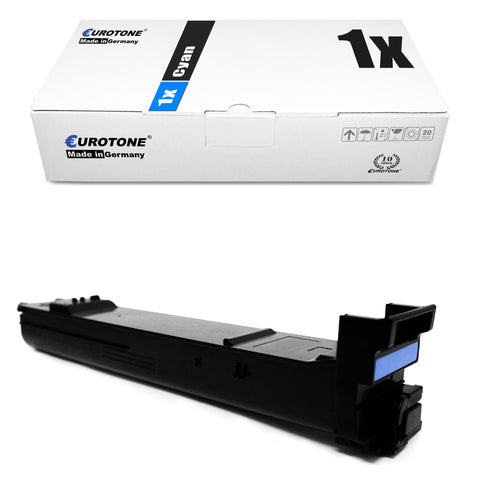 1x Alternativer Toner für Konica Minolta A0DK452 QMS 4650 Cyan