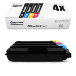 4x Alternative Toner für Kyocera TK-5270K Schwarz + TK-5270C Cyan + TK-5270M Magenta + TK-5270Y Gelb