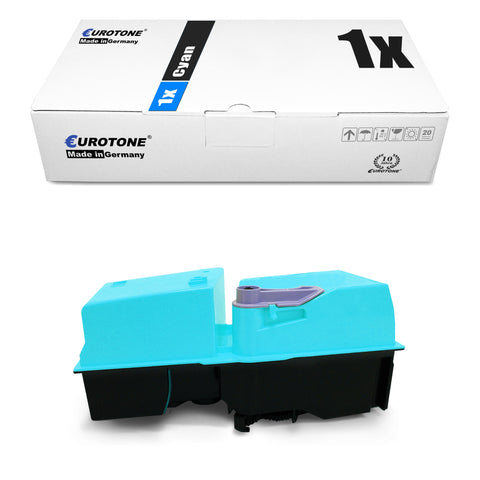 1x Alternativer Toner für Kyocera 1T02FZCEU0 TK-825C Cyan