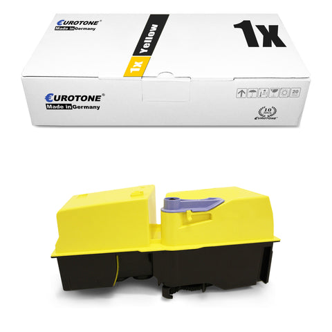 1x Alternativer Toner für Kyocera 1T02FZAEU0 TK-825Y Gelb