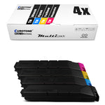 4x Alternative Toner für Kyocera TK-5195K Schwarz + TK-5195C Cyan + TK-5195M Magenta + TK-5195Y Gelb 1T02R40NL0 1T02R4CNL0 1T02R4BNL0 1T02R4ANL0