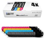 4x Alternative Toner für Konica Minolta TN-321: TN-321K A33K150 Schwarz + TN-321C A33K450 Cyan + TN-321M A33K350 Magenta + TN-321Y A33K250 Gelb