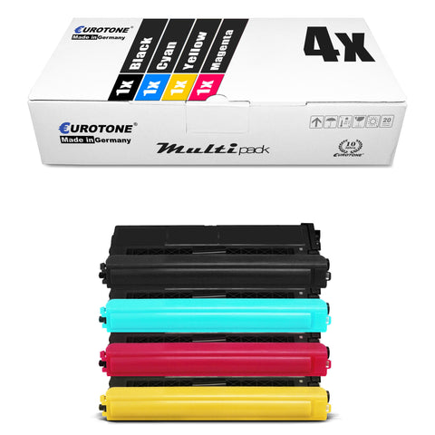 4x Alternative Toner für Brother TN-910: TN-910BK TN910 Schwarz + TN-910C Cyan + TN-910M Magenta + TN-910Y Gelb