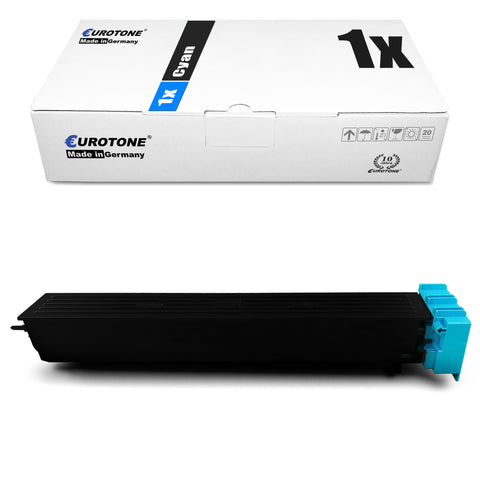 1x Alternativer Toner für Konica Minolta TN-613C A0TM450 Cyan